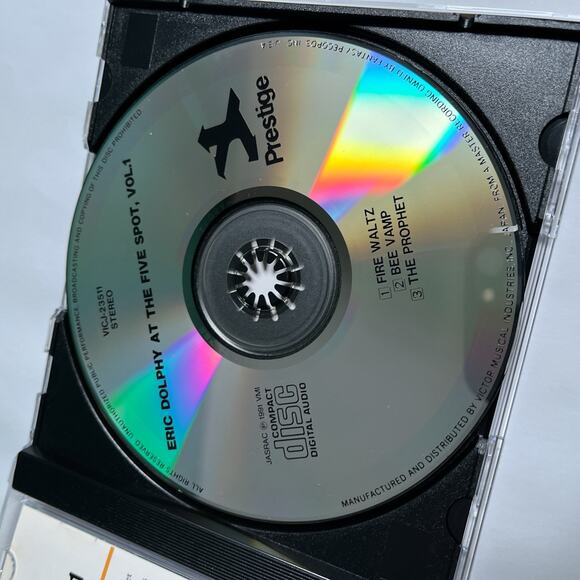 Eric Dolphy At the Five Spot Volume 1 CD Victor VICJ-23511 Japan Pressing w/ OBI - Picture 4 of 5